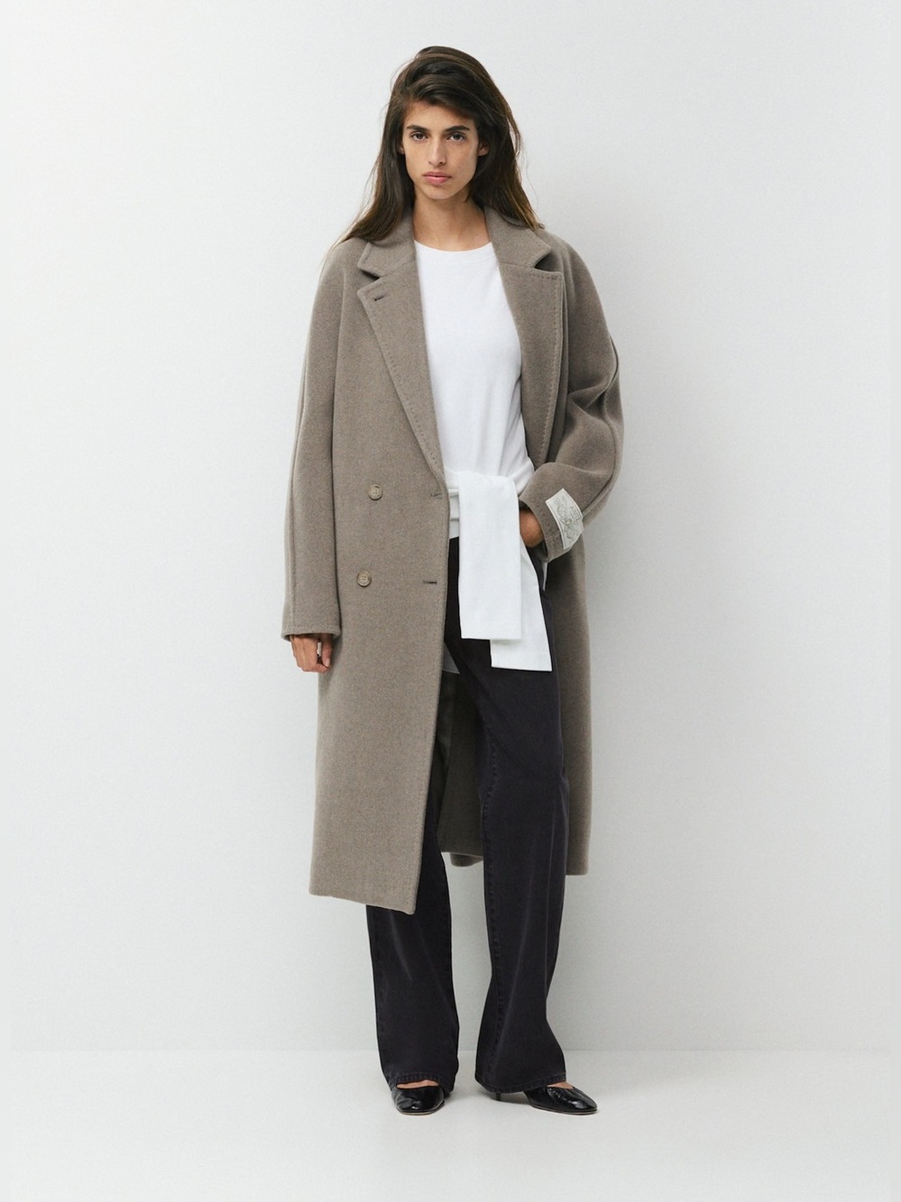 Aritzia The Slouch™ Coat - Soft Wool Cashmere
